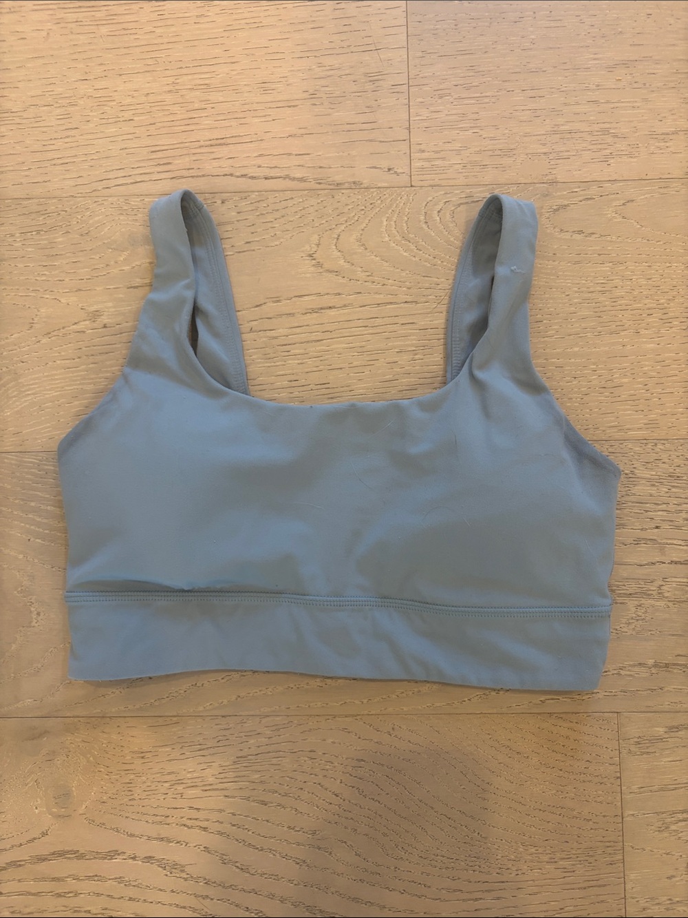 CRZ YOGA Scoop Sports Bra - Light Blue